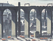View through the viaduct